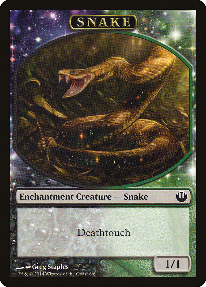 Snake Token [Journey into Nyx Tokens] | Game Master's Emporium (The New GME)