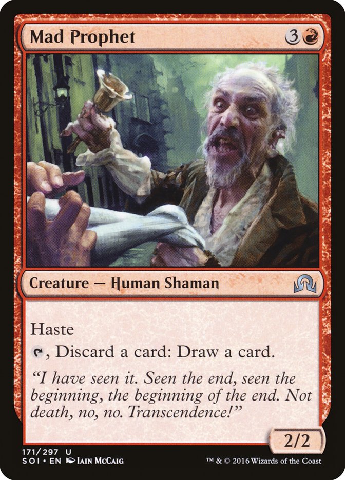 Mad Prophet [Shadows over Innistrad] | Game Master's Emporium (The New GME)