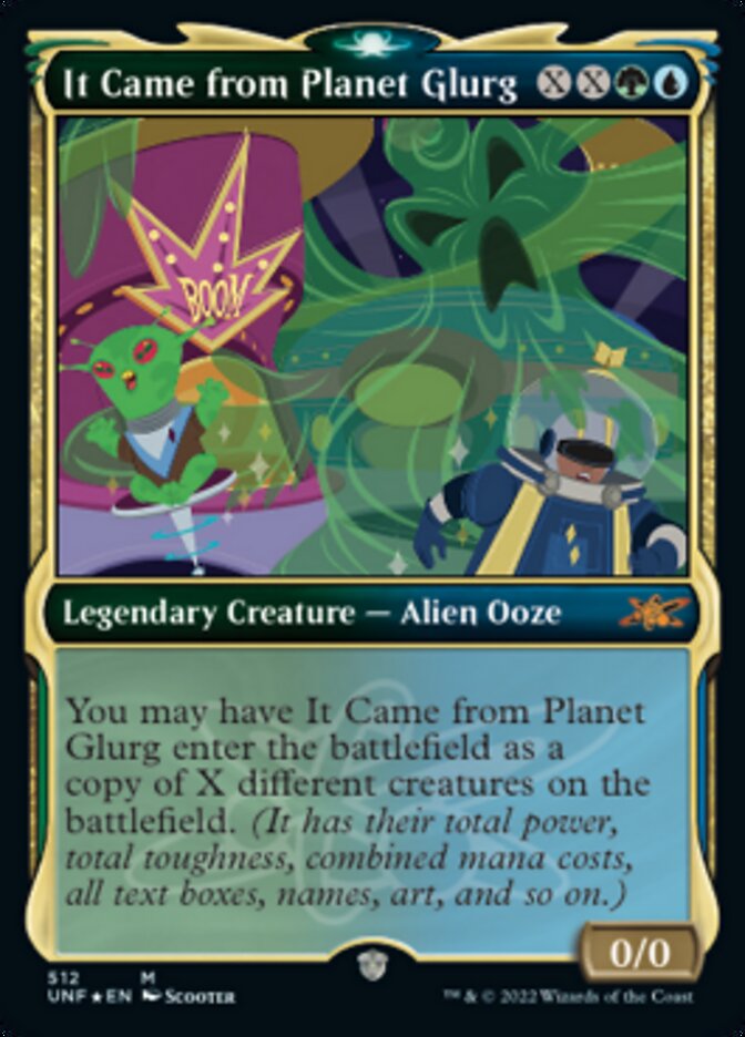It Came from Planet Glurg (Showcase) (Galaxy Foil) [Unfinity] | Game Master's Emporium (The New GME)