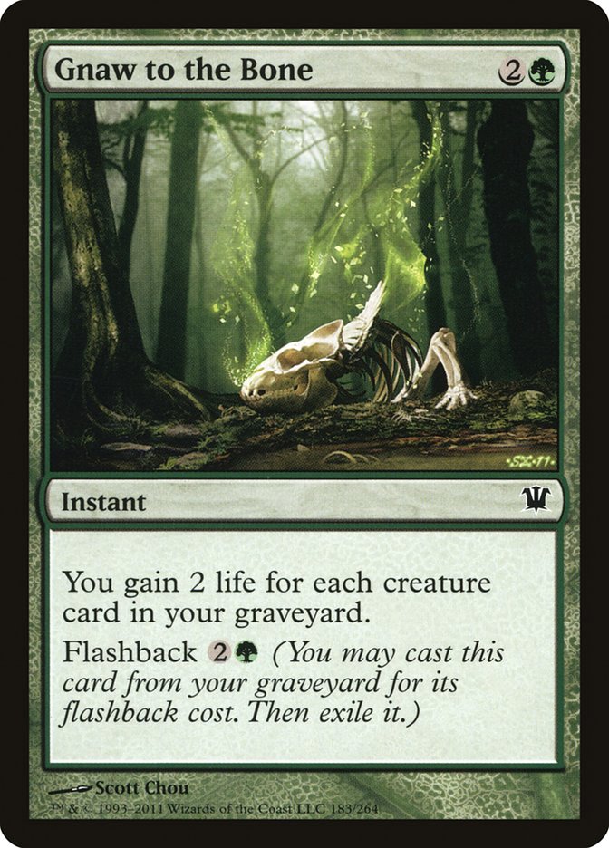 Gnaw to the Bone [Innistrad] | Game Master's Emporium (The New GME)