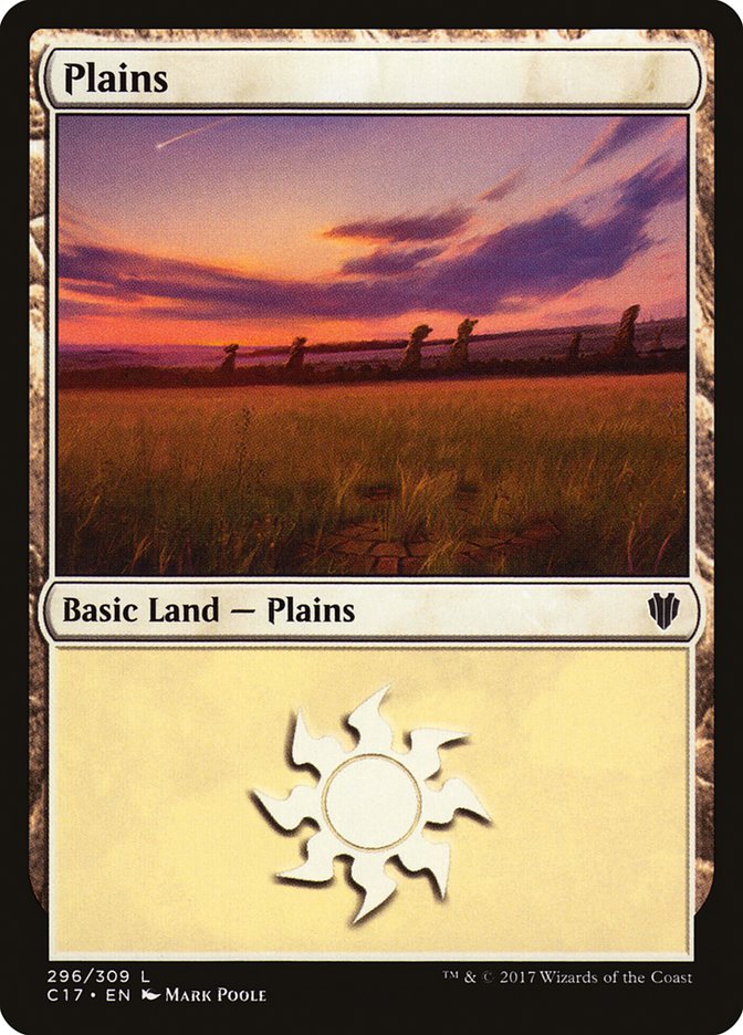 Plains (296) [Commander 2017] | Game Master's Emporium (The New GME)
