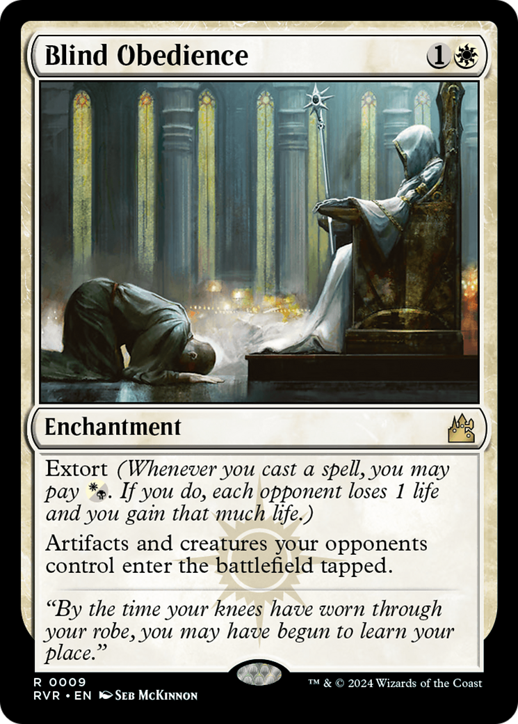Blind Obedience [Ravnica Remastered] | Game Master's Emporium (The New GME)