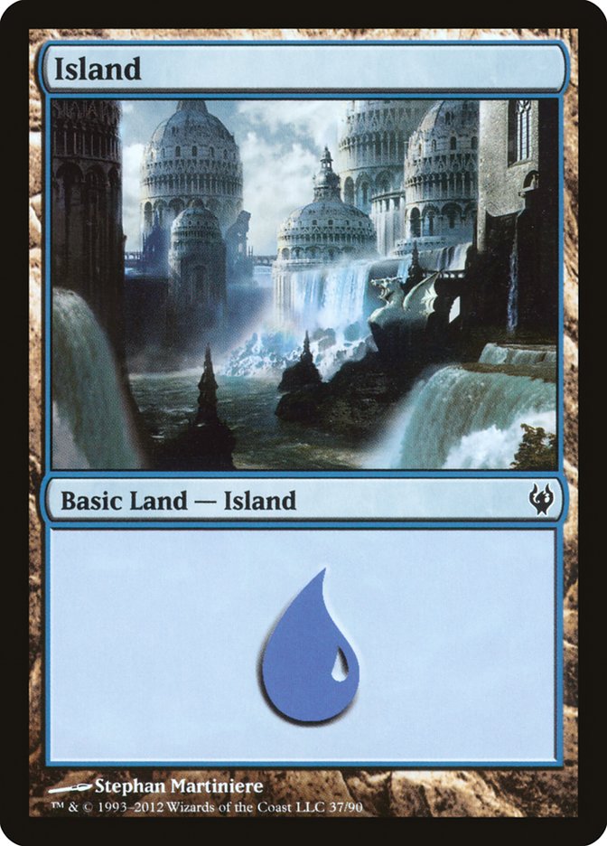 Island (37) [Duel Decks: Izzet vs. Golgari] | Game Master's Emporium (The New GME)