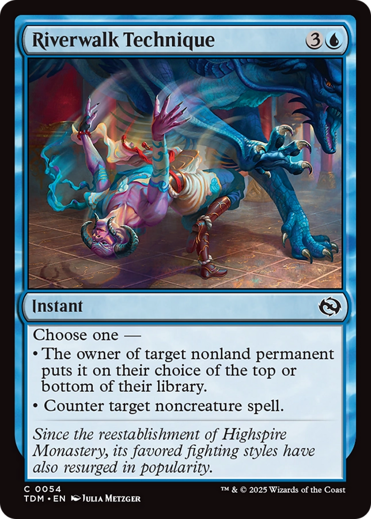Riverwalk Technique [Tarkir: Dragonstorm] | Game Master's Emporium (The New GME)