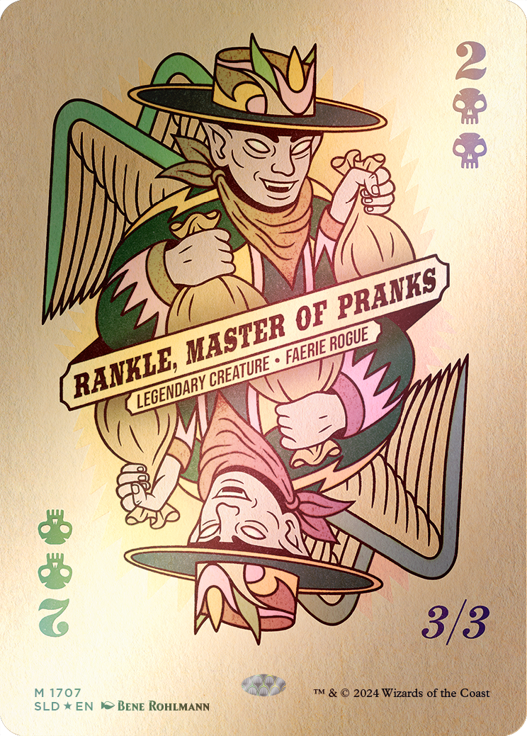 Rankle, Master of Pranks (Rainbow Foil) [Secret Lair Drop Series] | Game Master's Emporium (The New GME)