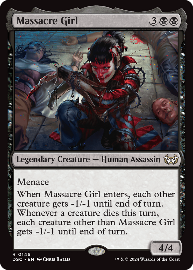 Massacre Girl [Duskmourn: House of Horror Commander] | Game Master's Emporium (The New GME)