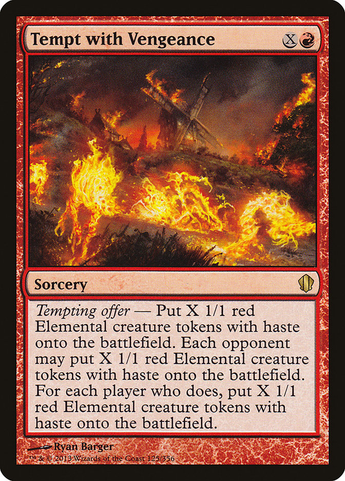 Tempt with Vengeance [Commander 2013] | Game Master's Emporium (The New GME)