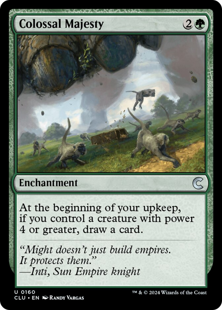 Colossal Majesty [Ravnica: Clue Edition] | Game Master's Emporium (The New GME)