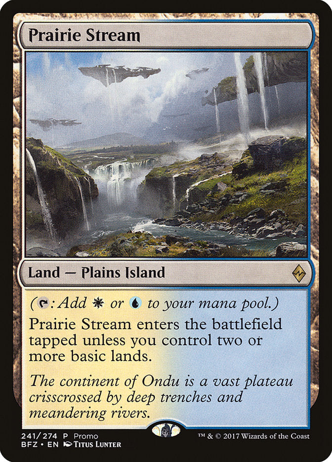 Prairie Stream (Promo) [Standard Showdown Promos] | Game Master's Emporium (The New GME)