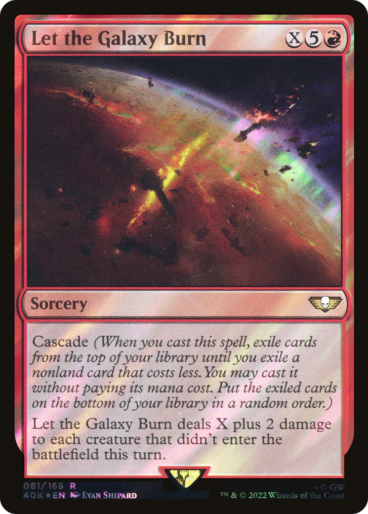 Galaxy Sword - Sword of Forge and Frontier [Secret Lair Drop Series] | Game Master's Emporium (The New GME)