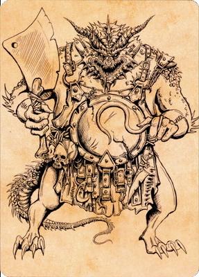Thrakkus the Butcher Art Card [Commander Legends: Battle for Baldur's Gate Art Series] | Game Master's Emporium (The New GME)