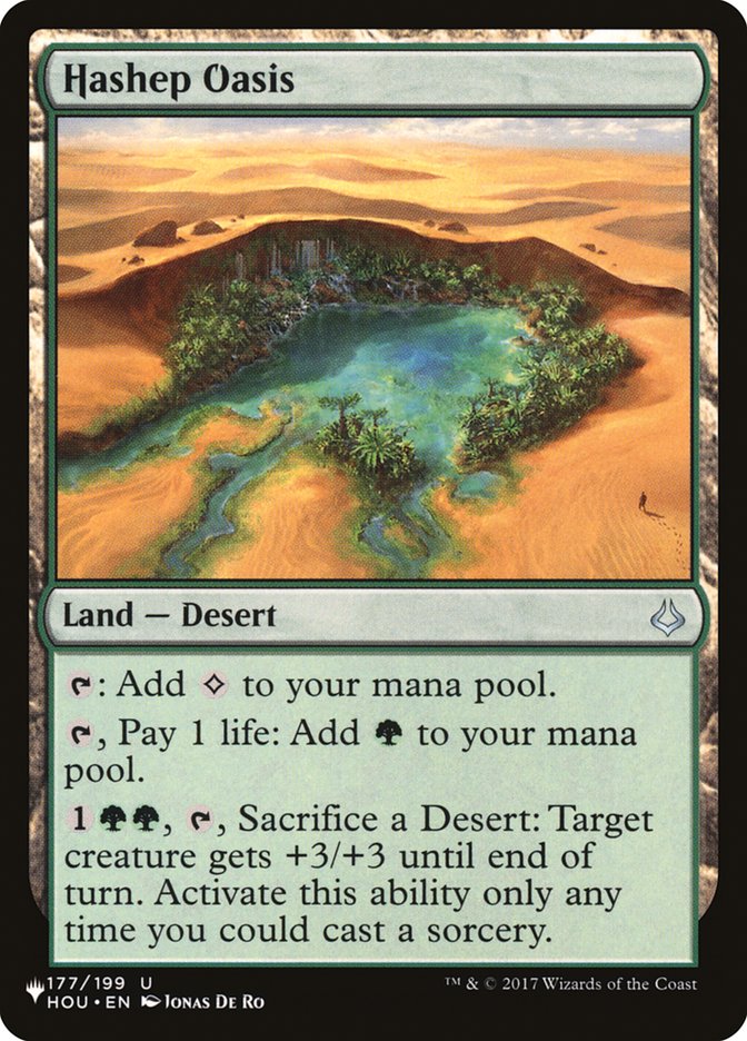 Hashep Oasis [The List] | Game Master's Emporium (The New GME)