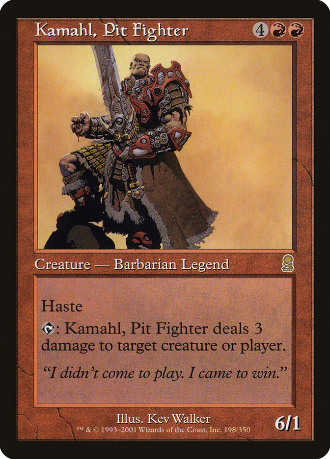 Kamahl, Pit Fighter [Odyssey] | Game Master's Emporium (The New GME)