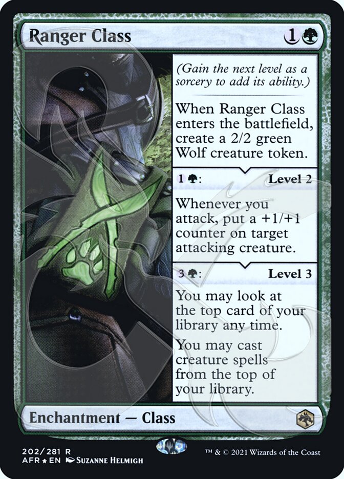 Ranger Class (Ampersand Promo) [Dungeons & Dragons: Adventures in the Forgotten Realms Promos] | Game Master's Emporium (The New GME)