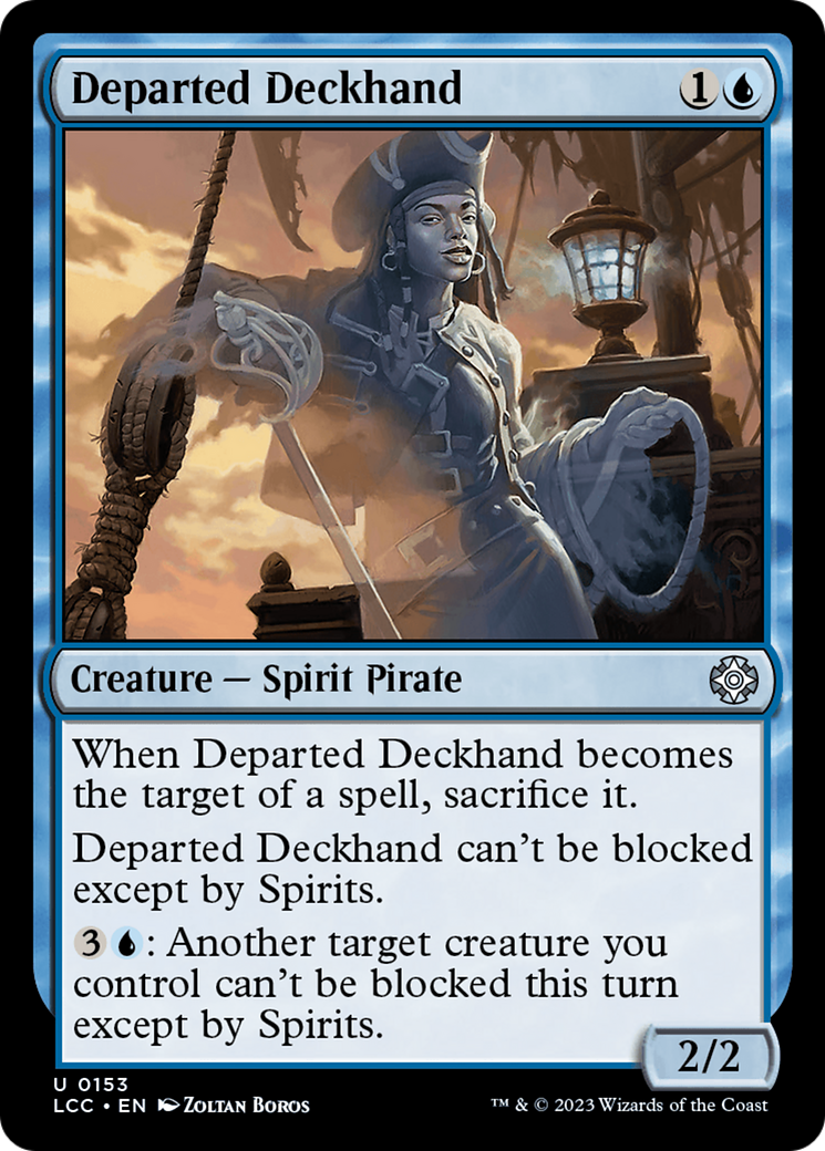 Departed Deckhand [The Lost Caverns of Ixalan Commander] | Game Master's Emporium (The New GME)