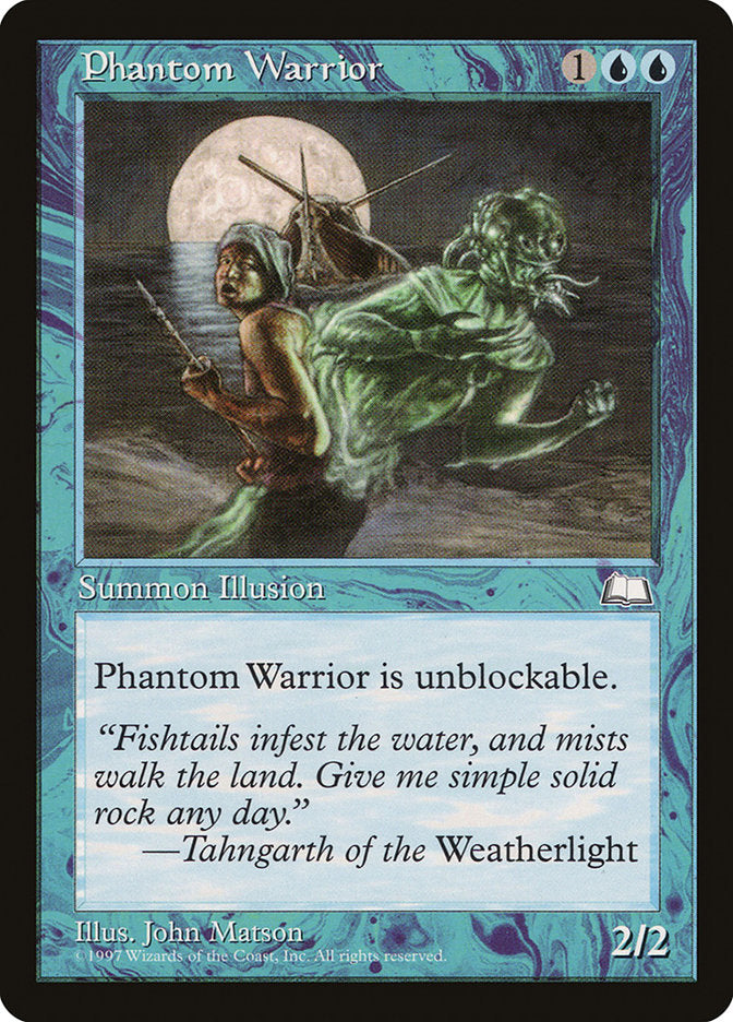 Phantom Warrior [Weatherlight] | Game Master's Emporium (The New GME)