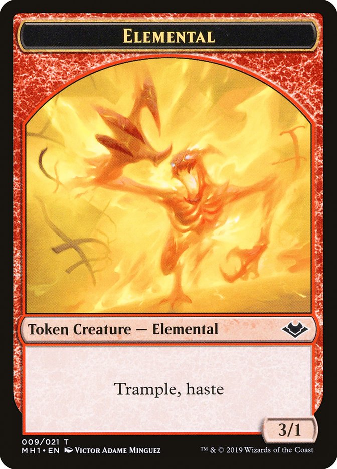 Illusion (005) // Elemental (009) Double-Sided Token [Modern Horizons Tokens] | Game Master's Emporium (The New GME)
