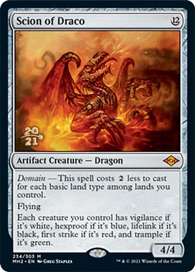 Scion of Draco [Modern Horizons 2 Prerelease Promos] | Game Master's Emporium (The New GME)