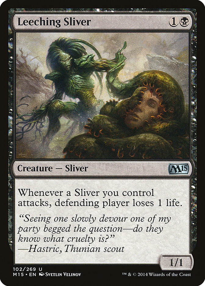 Leeching Sliver [Magic 2015] | Game Master's Emporium (The New GME)