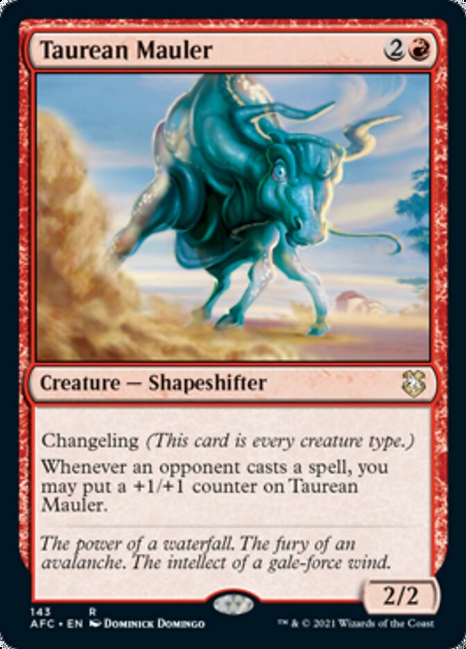 Taurean Mauler [Dungeons & Dragons: Adventures in the Forgotten Realms Commander] | Game Master's Emporium (The New GME)