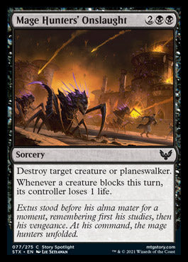 Mage Hunters' Onslaught [Strixhaven: School of Mages] | Game Master's Emporium (The New GME)