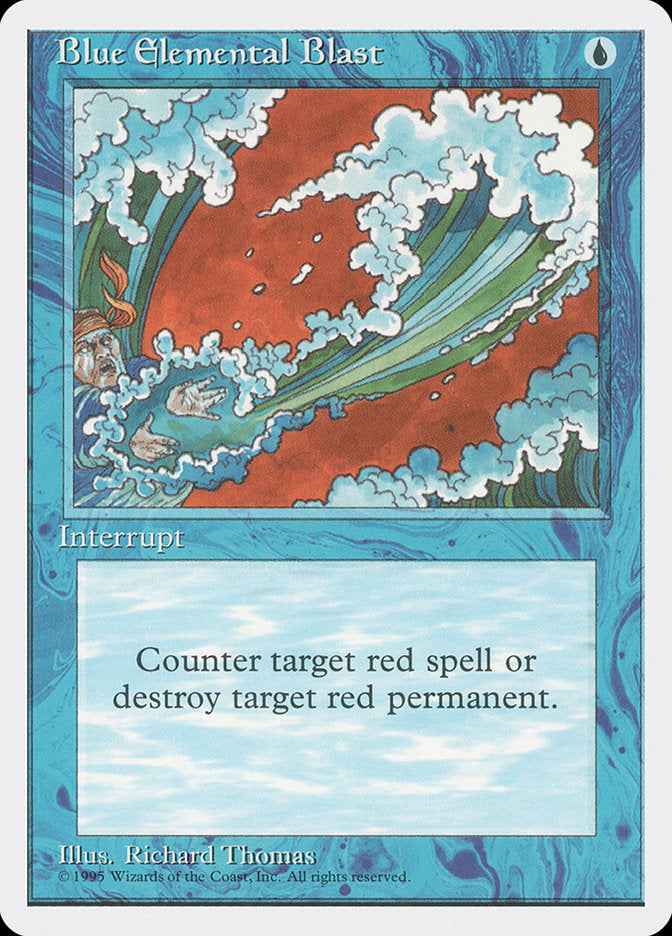 Blue Elemental Blast [Fourth Edition] | Game Master's Emporium (The New GME)