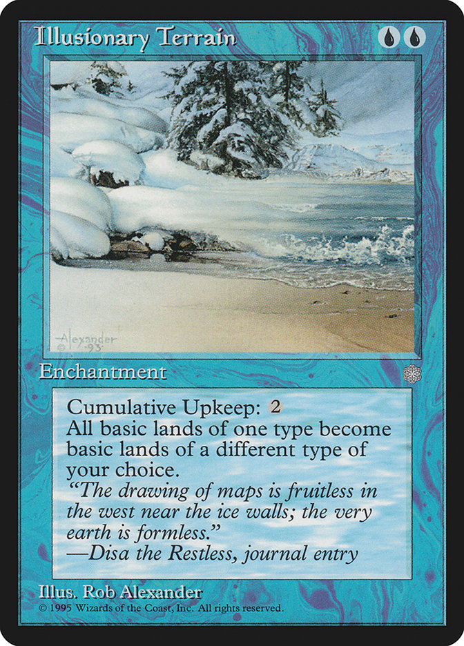 Illusionary Terrain [Ice Age] | Game Master's Emporium (The New GME)