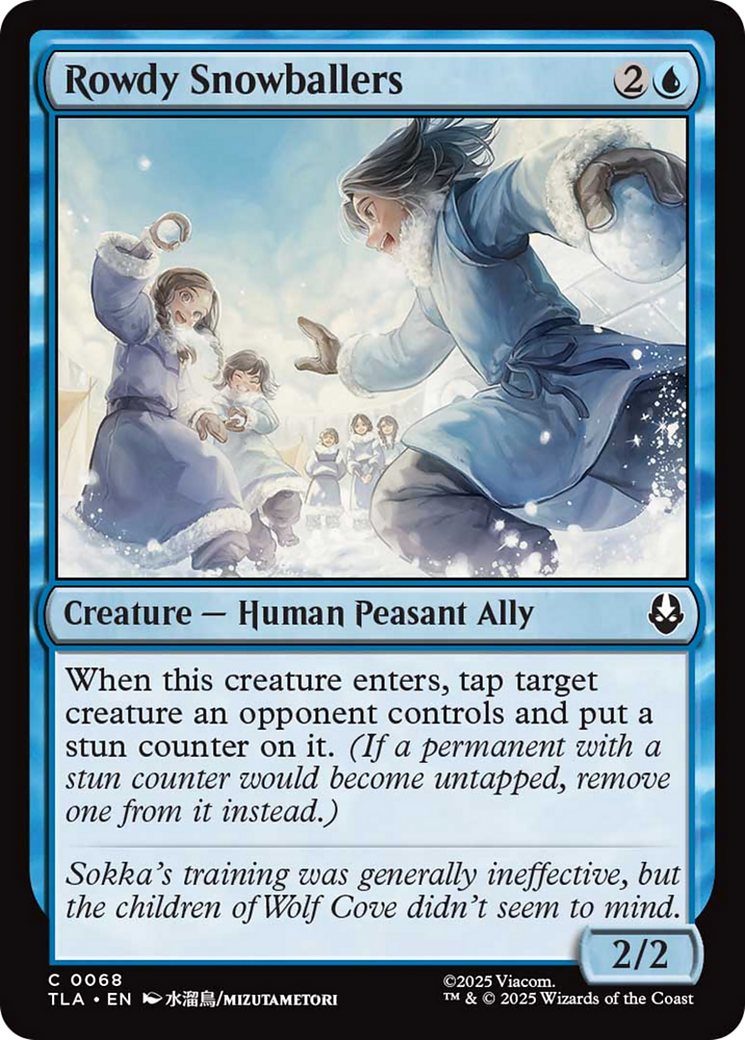 Rowdy Snowballers [Avatar: The Last Airbender] | Game Master's Emporium (The New GME)