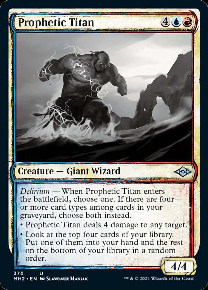 Prophetic Titan (Sketch) [Modern Horizons 2] | Game Master's Emporium (The New GME)