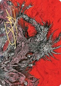 Varragoth, Bloodsky Sire Art Card (Gold-Stamped Signature) [Kaldheim Art Series] | Game Master's Emporium (The New GME)