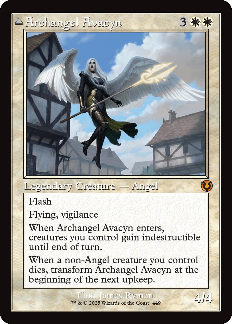 Archangel Avacyn // Avacyn, the Purifier (Retro Frame) [Innistrad Remastered] | Game Master's Emporium (The New GME)