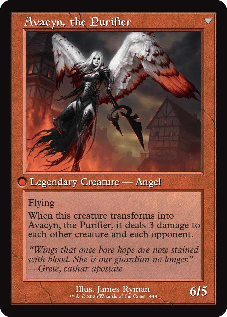 Archangel Avacyn // Avacyn, the Purifier (Retro Frame) [Innistrad Remastered] | Game Master's Emporium (The New GME)