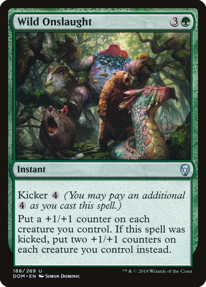 Wild Onslaught [Dominaria] | Game Master's Emporium (The New GME)