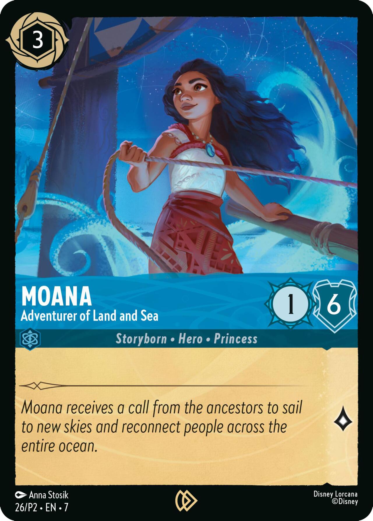 Moana - Adventurer of Land and Sea (26) [Promo Cards] | Game Master's Emporium (The New GME)