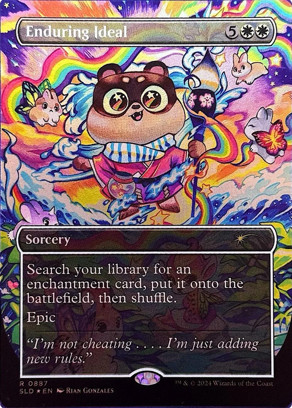 Enduring Ideal (Rainbow Foil) [Secret Lair Drop Series] | Game Master's Emporium (The New GME)