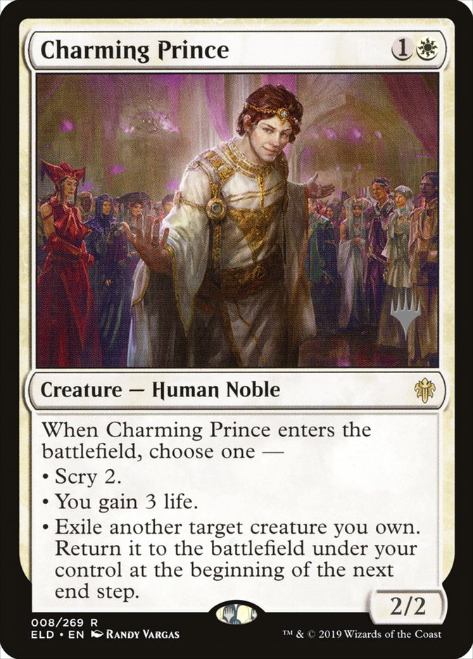 Charming Prince (Promo Pack) [Throne of Eldraine Promos] | Game Master's Emporium (The New GME)