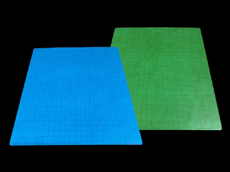 D&D Chessex Reversable Blue & Green Battlemat 60cm x 65cm | Game Master's Emporium (The New GME)