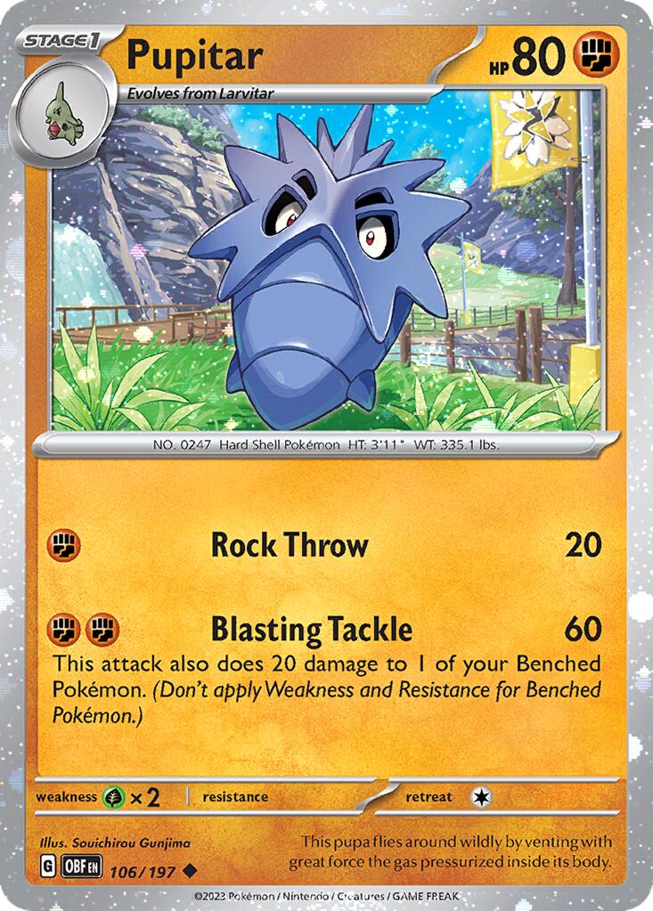 Pupitar (106/197) (Cosmos Holo) [Miscellaneous Cards] | Game Master's Emporium (The New GME)