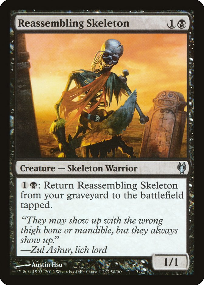 Reassembling Skeleton [Duel Decks: Izzet vs. Golgari] | Game Master's Emporium (The New GME)