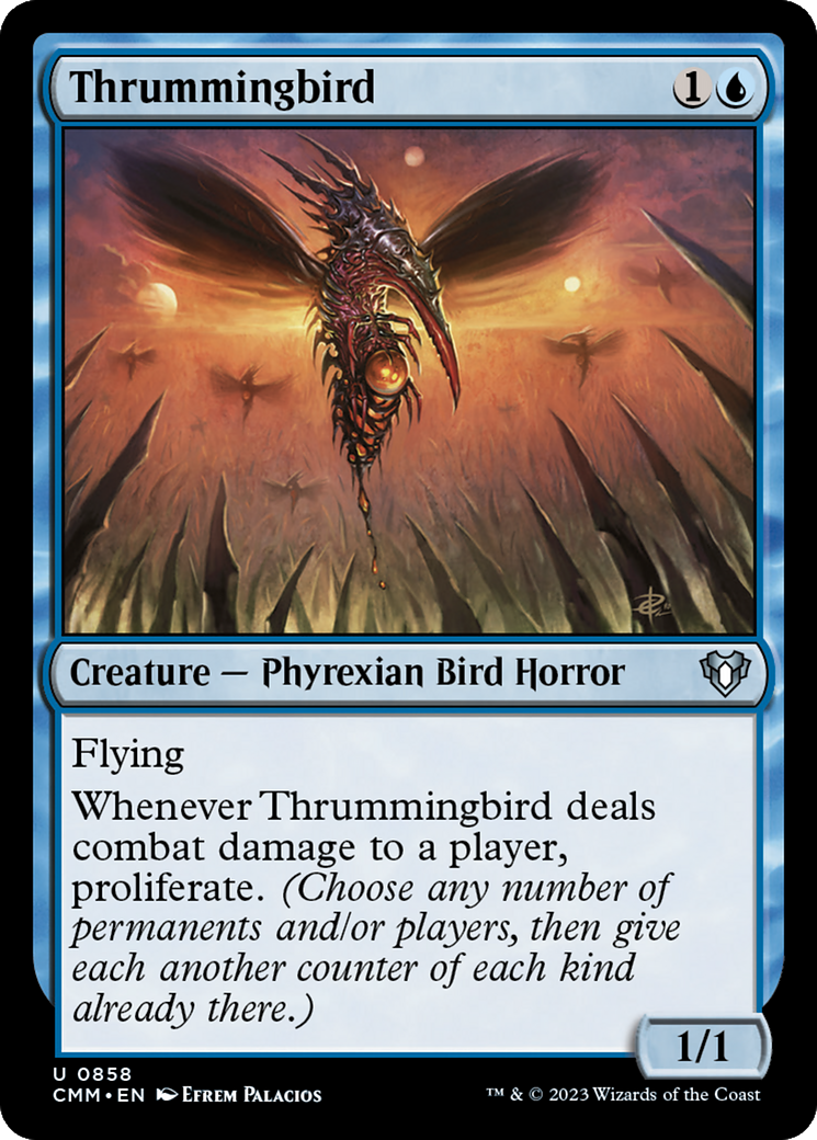 Thrummingbird [Commander Masters] | Game Master's Emporium (The New GME)