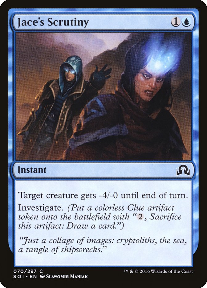 Jace's Scrutiny [Shadows over Innistrad] | Game Master's Emporium (The New GME)