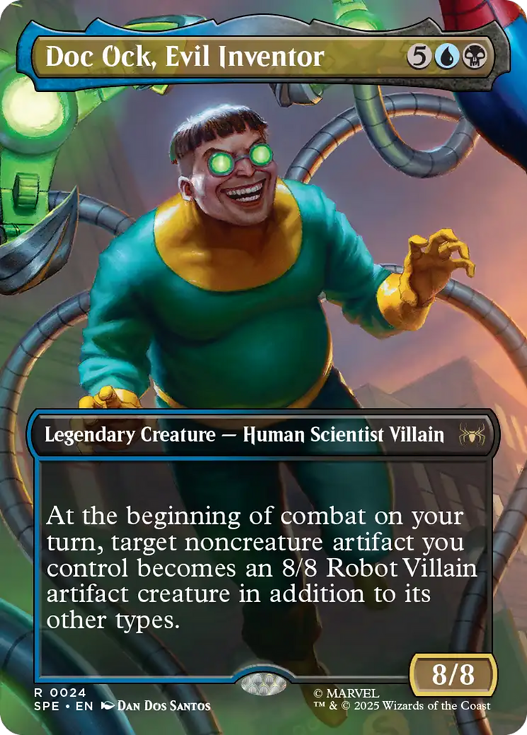Doc Ock, Evil Inventor (Borderless) [Marvel's Spider-Man: Eternal-Legal] | Game Master's Emporium (The New GME)
