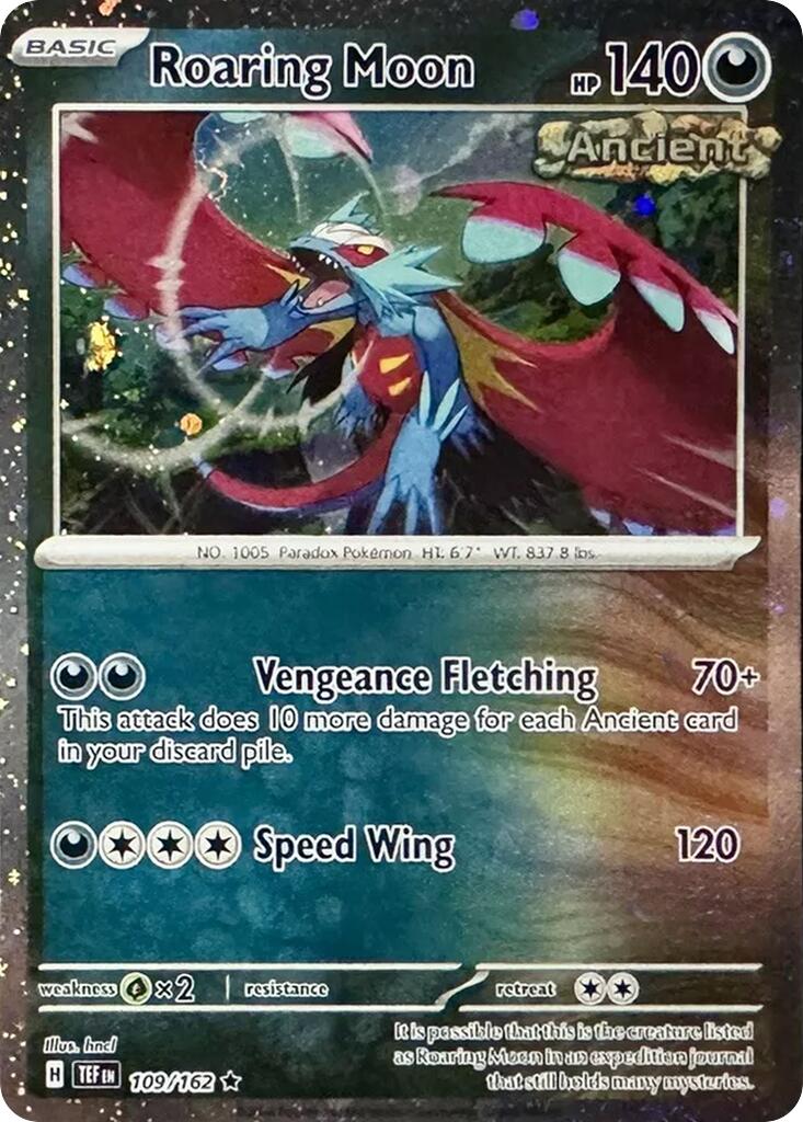 Roaring Moon (109/162) (Cosmos Holo) [Miscellaneous Cards] | Game Master's Emporium (The New GME)