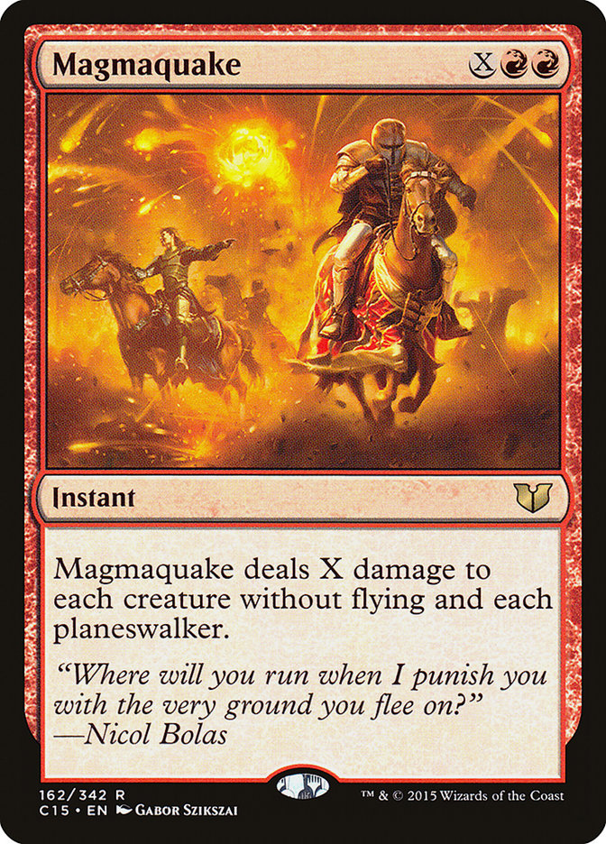 Magmaquake [Commander 2015] | Game Master's Emporium (The New GME)