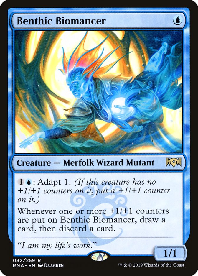 Benthic Biomancer [Ravnica Allegiance] | Game Master's Emporium (The New GME)