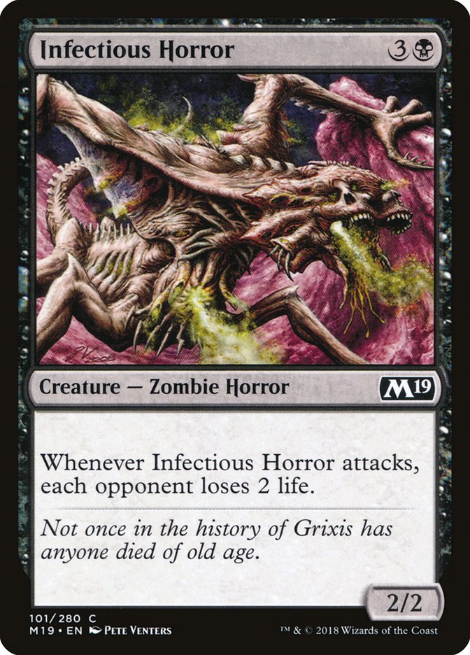 Infectious Horror [Core Set 2019] | Game Master's Emporium (The New GME)