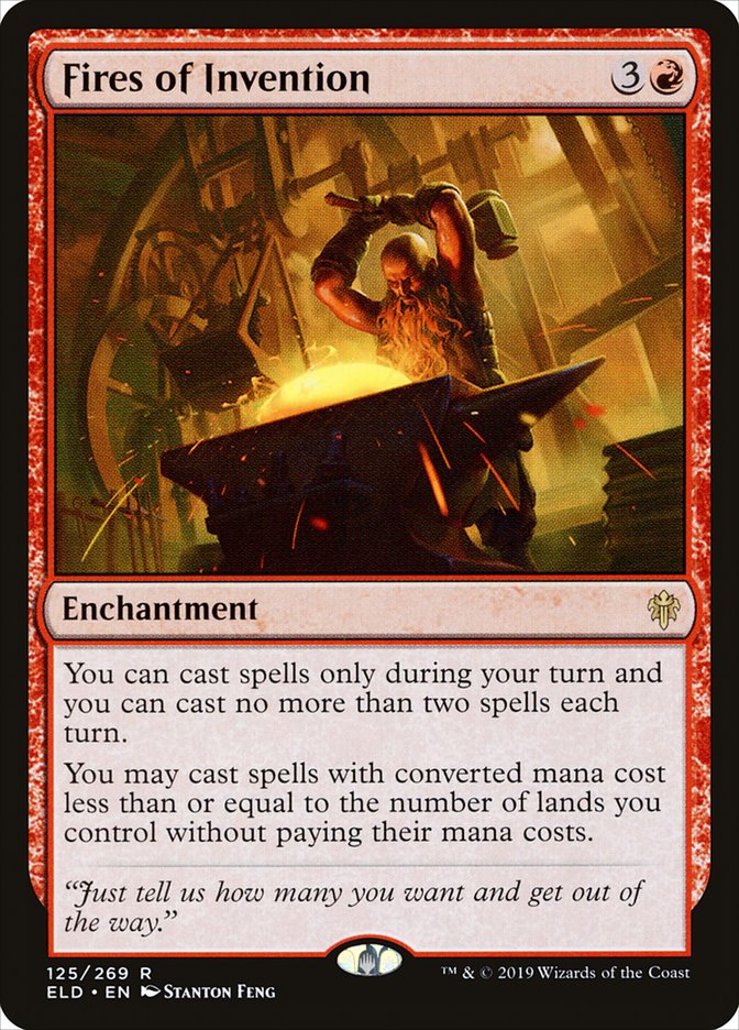 Fires of Invention [Throne of Eldraine] | Game Master's Emporium (The New GME)