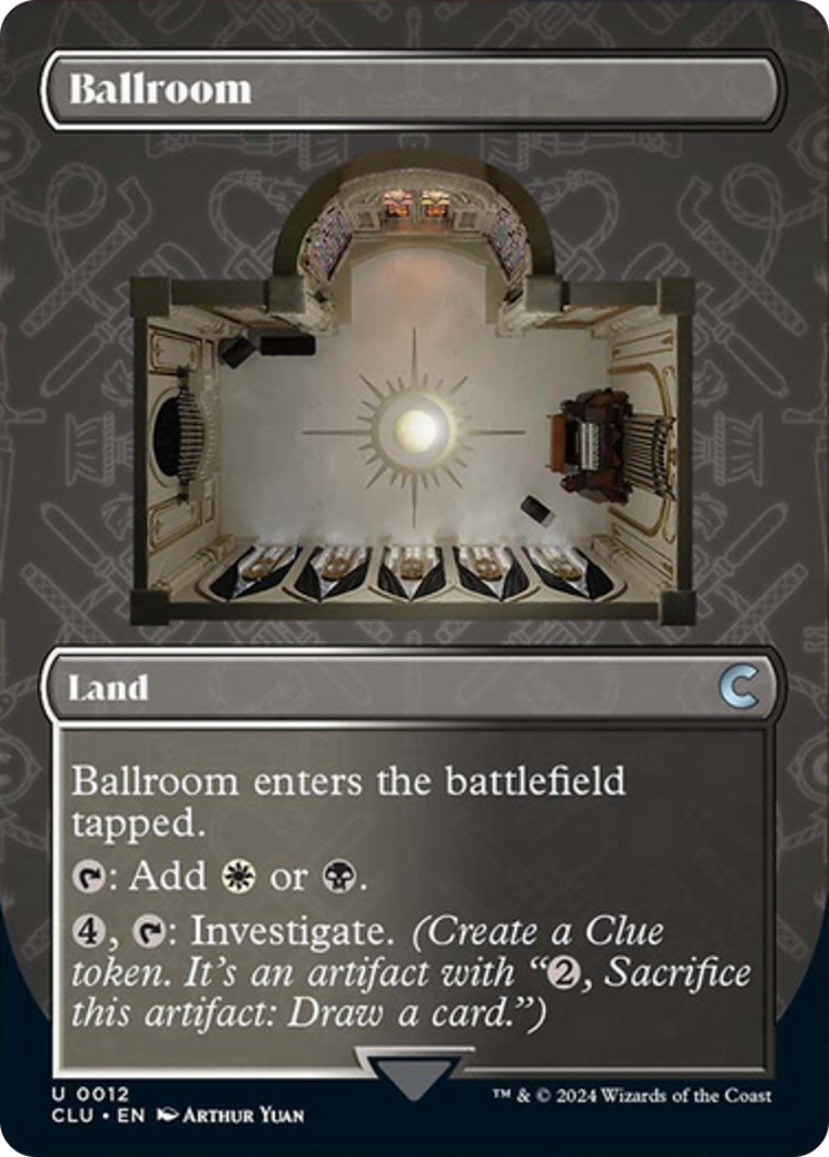 Ballroom (Borderless) [Ravnica: Clue Edition] | Game Master's Emporium (The New GME)