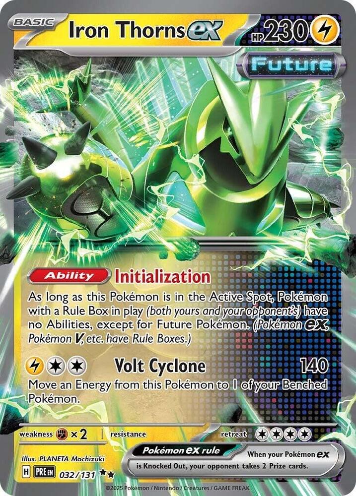 Iron Thorns ex (032/131) [Scarlet & Violet: Prismatic Evolutions] | Game Master's Emporium (The New GME)