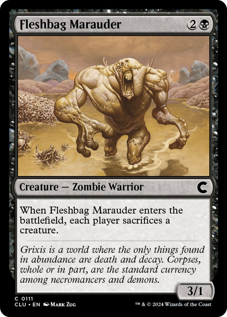Fleshbag Marauder [Ravnica: Clue Edition] | Game Master's Emporium (The New GME)